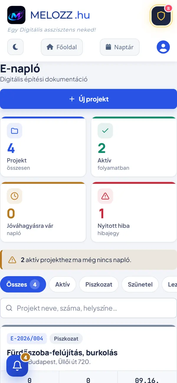 E-napló az appban